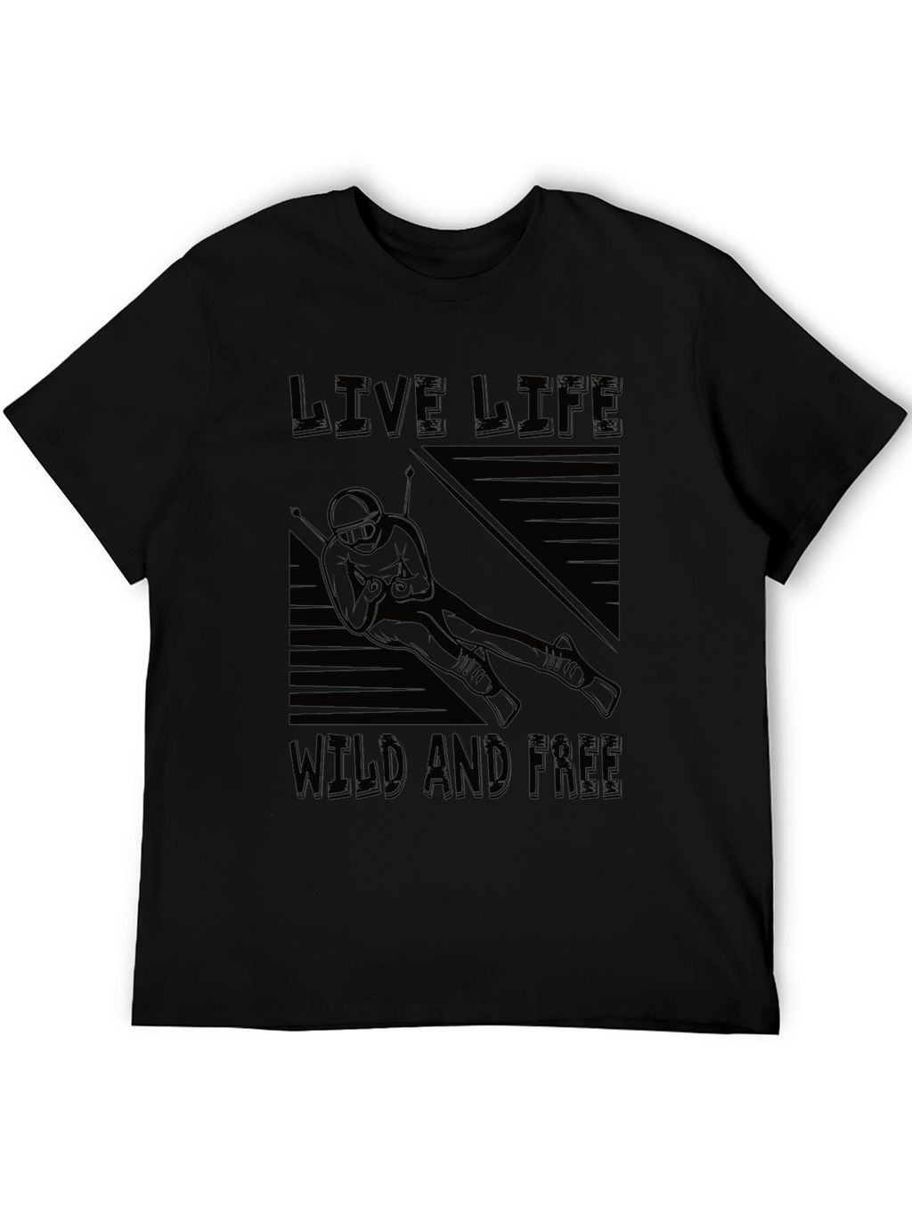 Live Life Wild and Free Graphic Tee