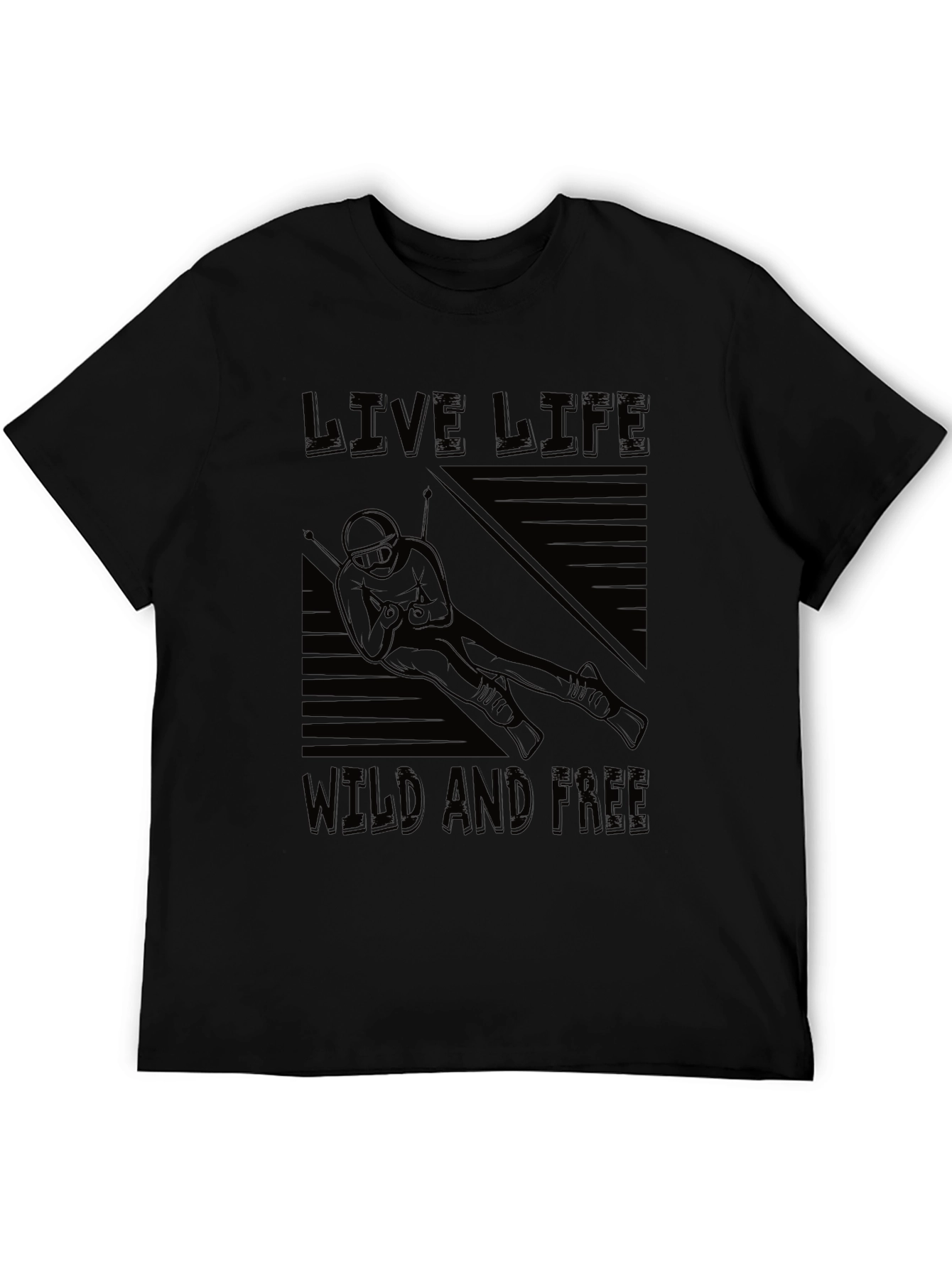 Live Life Wild and Free Graphic Tee