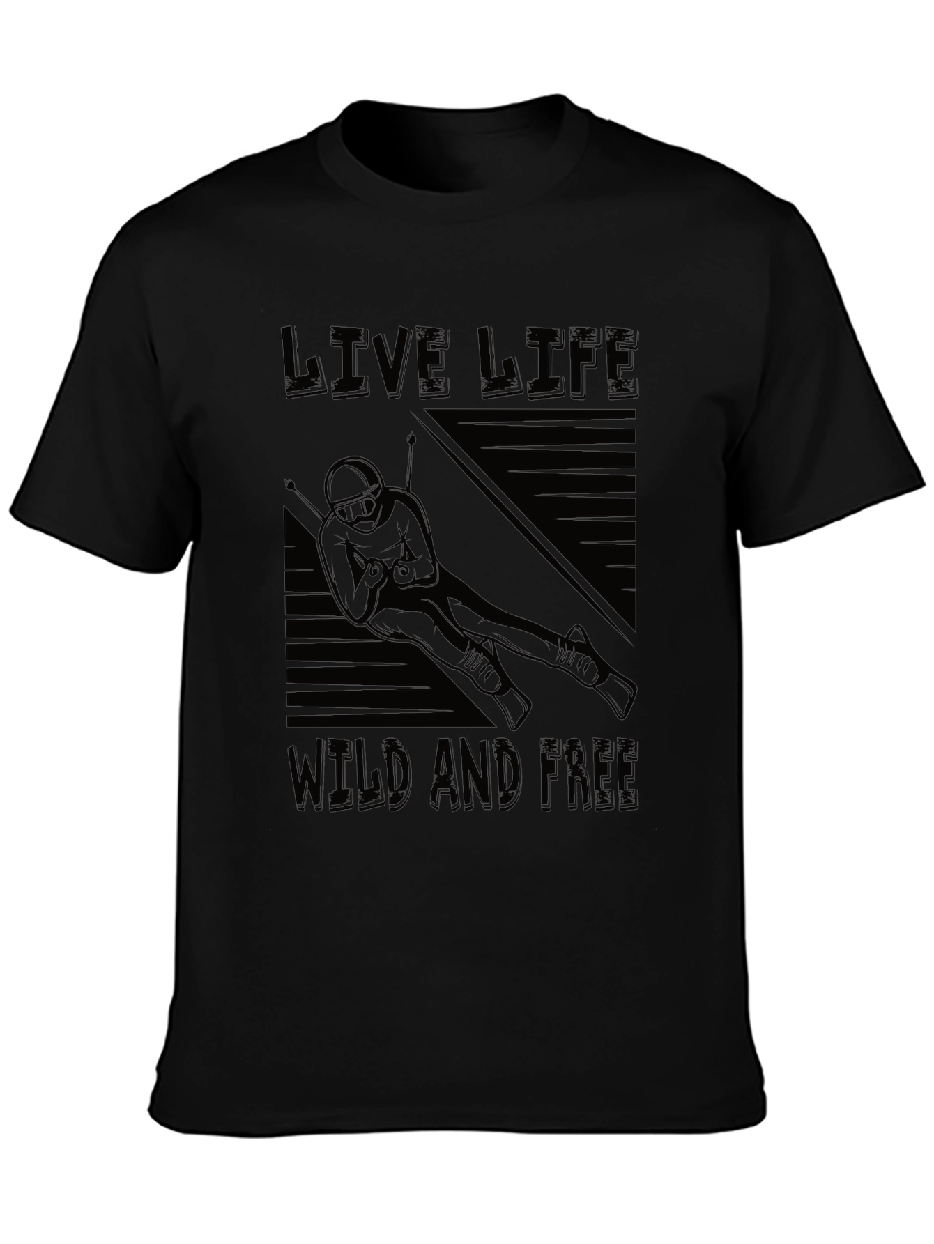 Live Life Wild and Free Graphic Tee