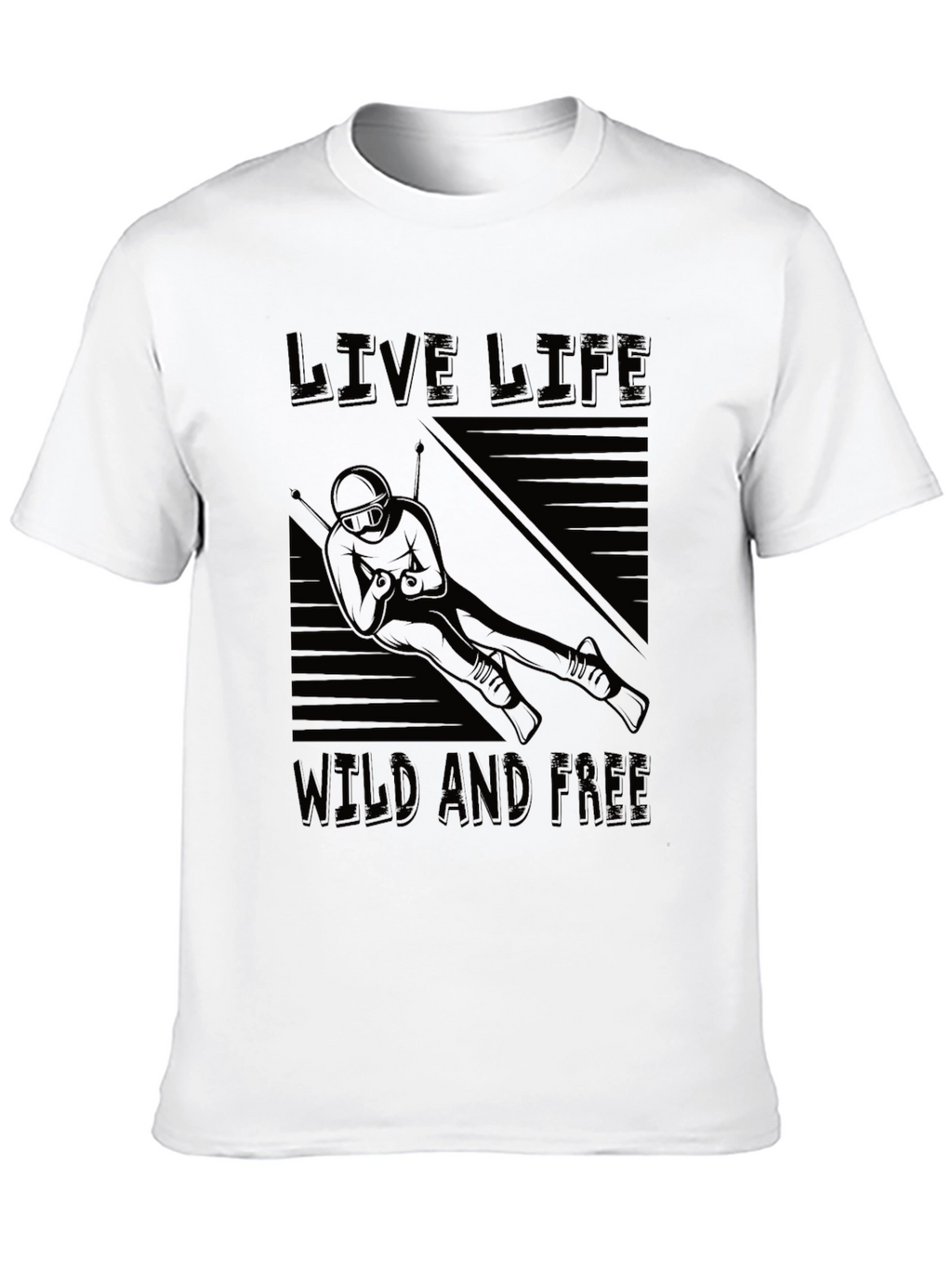 Live Life Wild and Free Graphic Tee