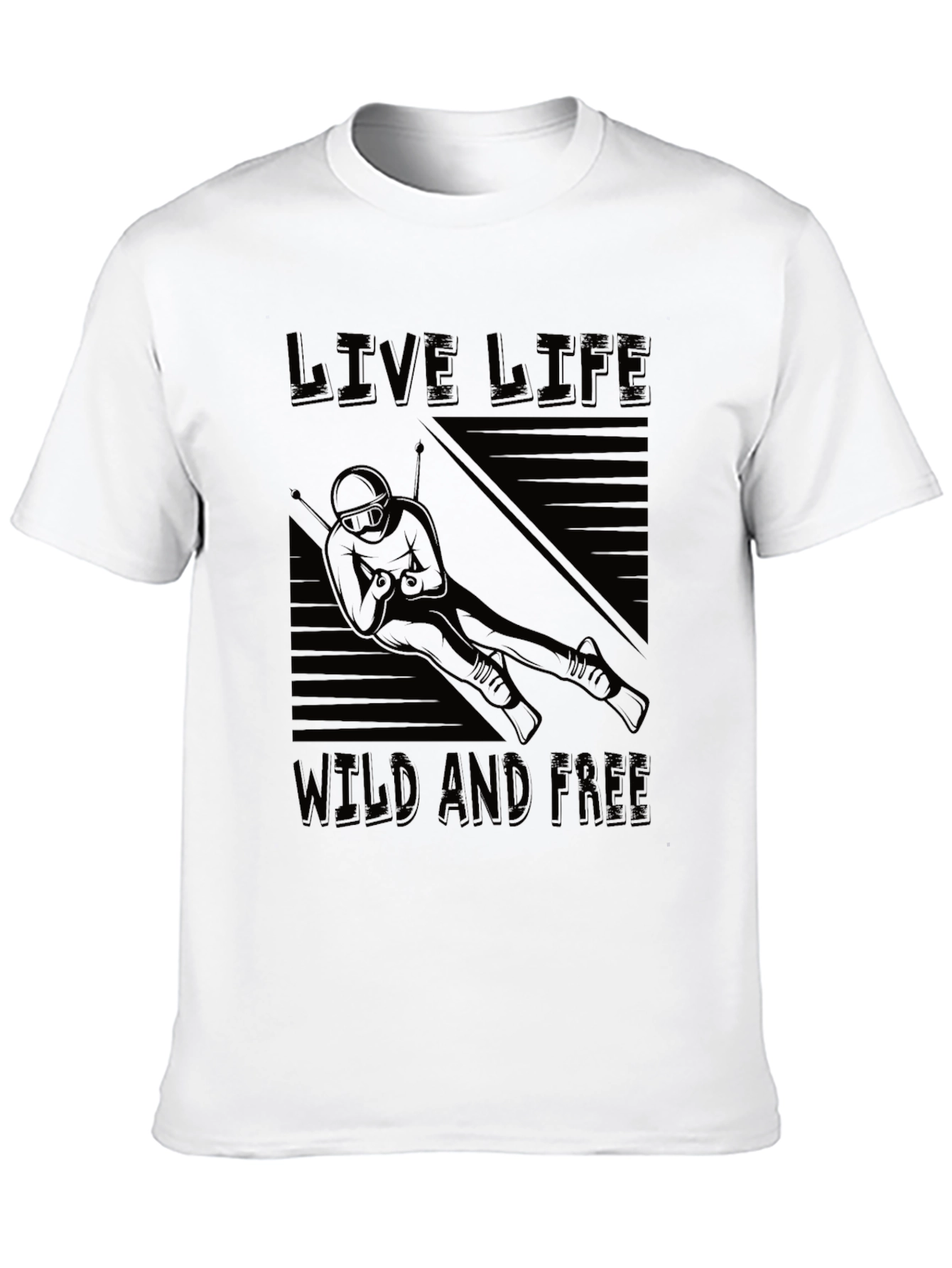 Live Life Wild and Free Graphic Tee