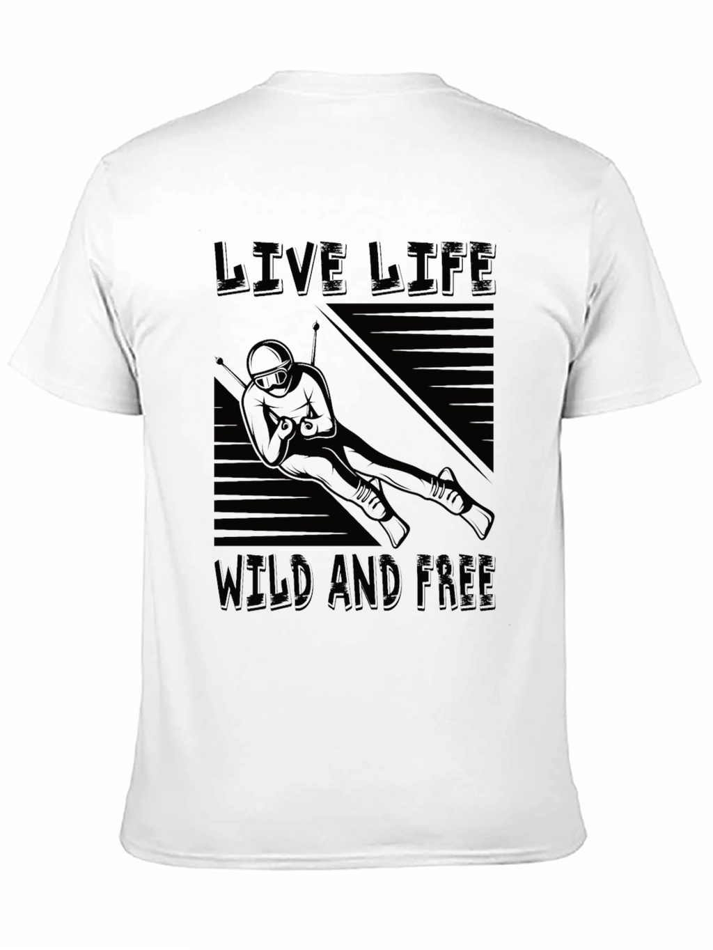 Live Life Wild and Free Graphic Tee