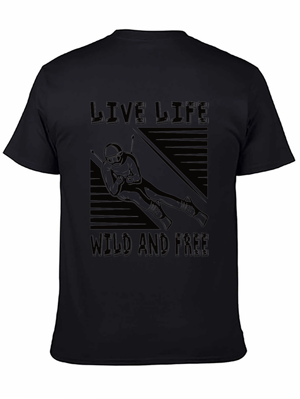 Live Life Wild and Free Graphic Tee