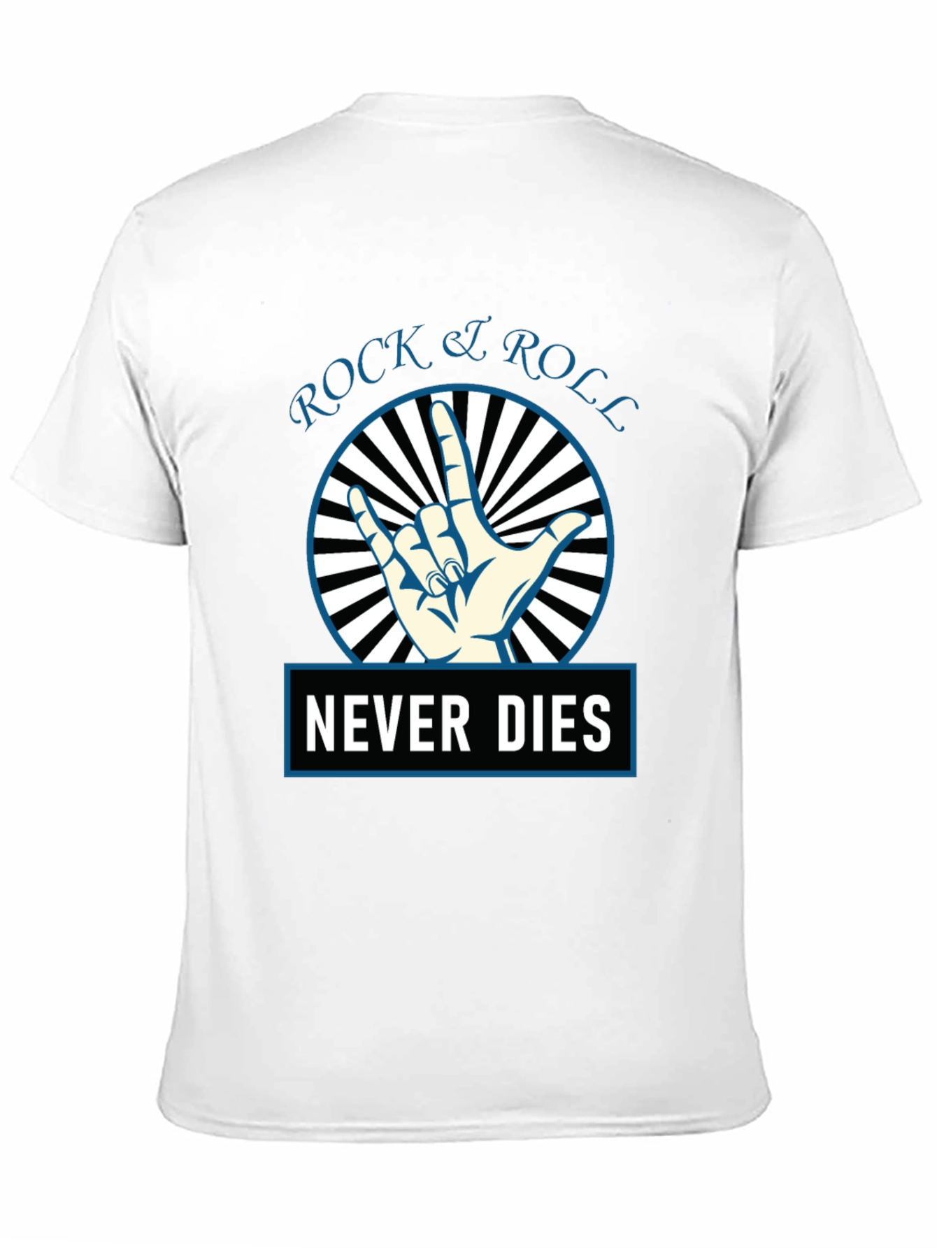 Rock & Roll Never Dies Graphic Tee
