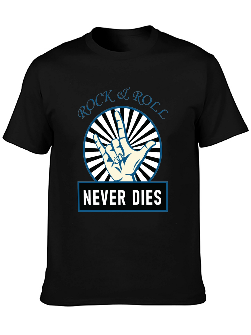 Rock & Roll Never Dies Graphic Tee