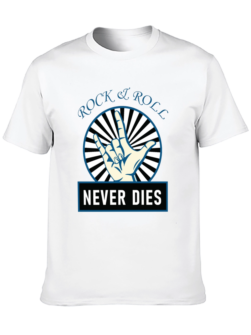 Rock & Roll Never Dies Graphic Tee