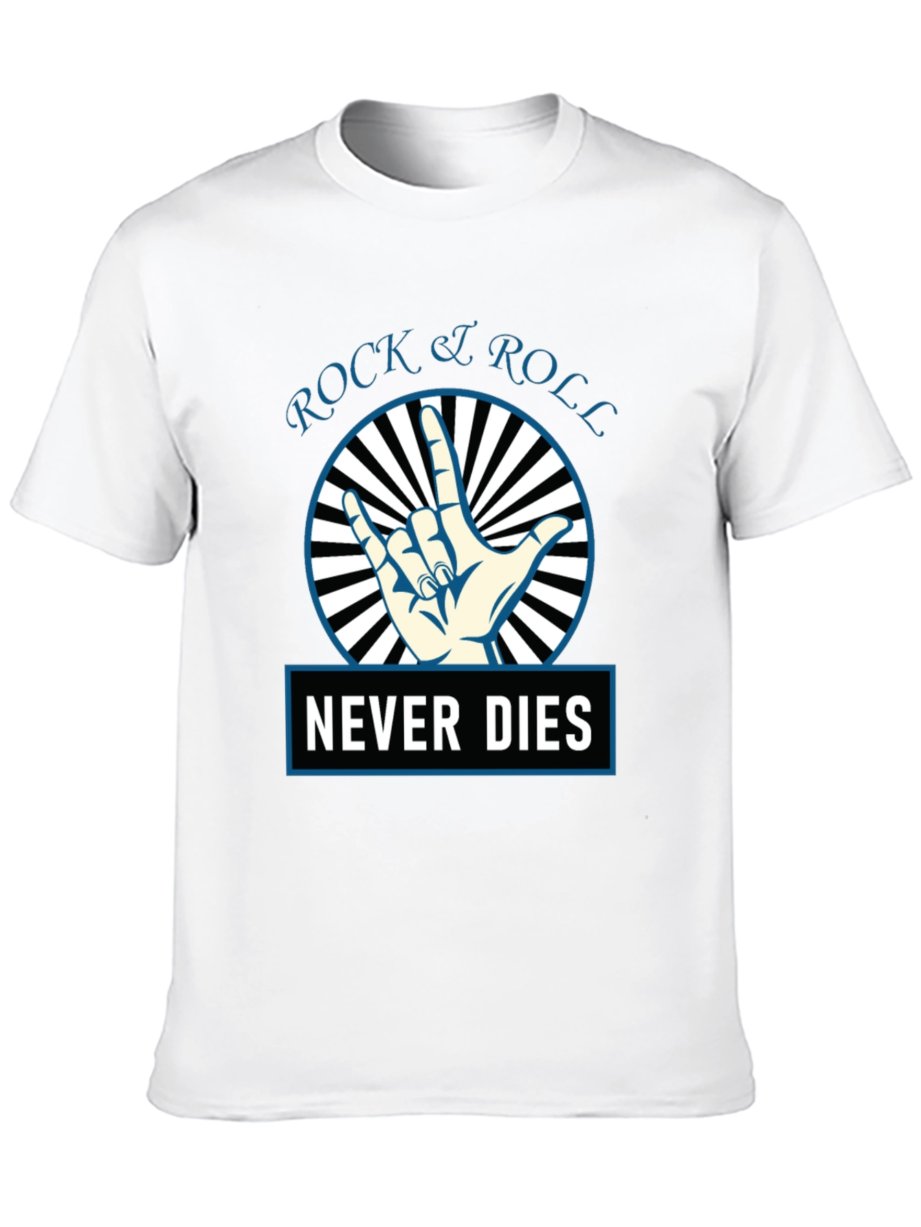 Rock & Roll Never Dies Graphic Tee