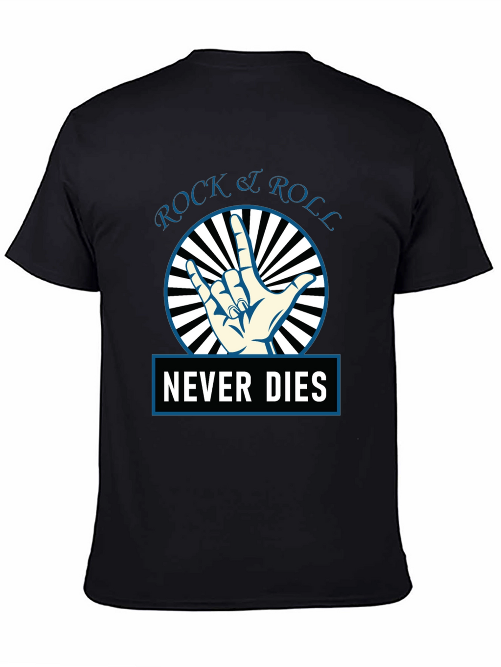 Rock & Roll Never Dies Graphic Tee