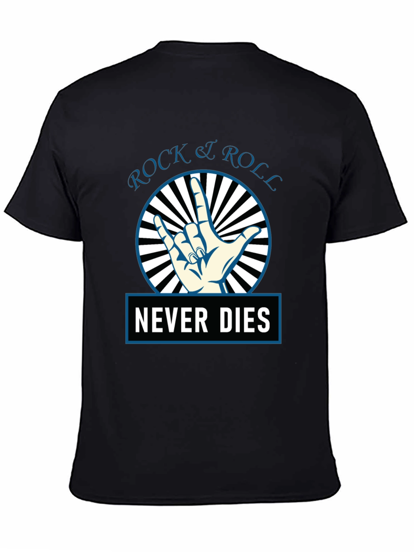 Rock & Roll Never Dies Graphic Tee