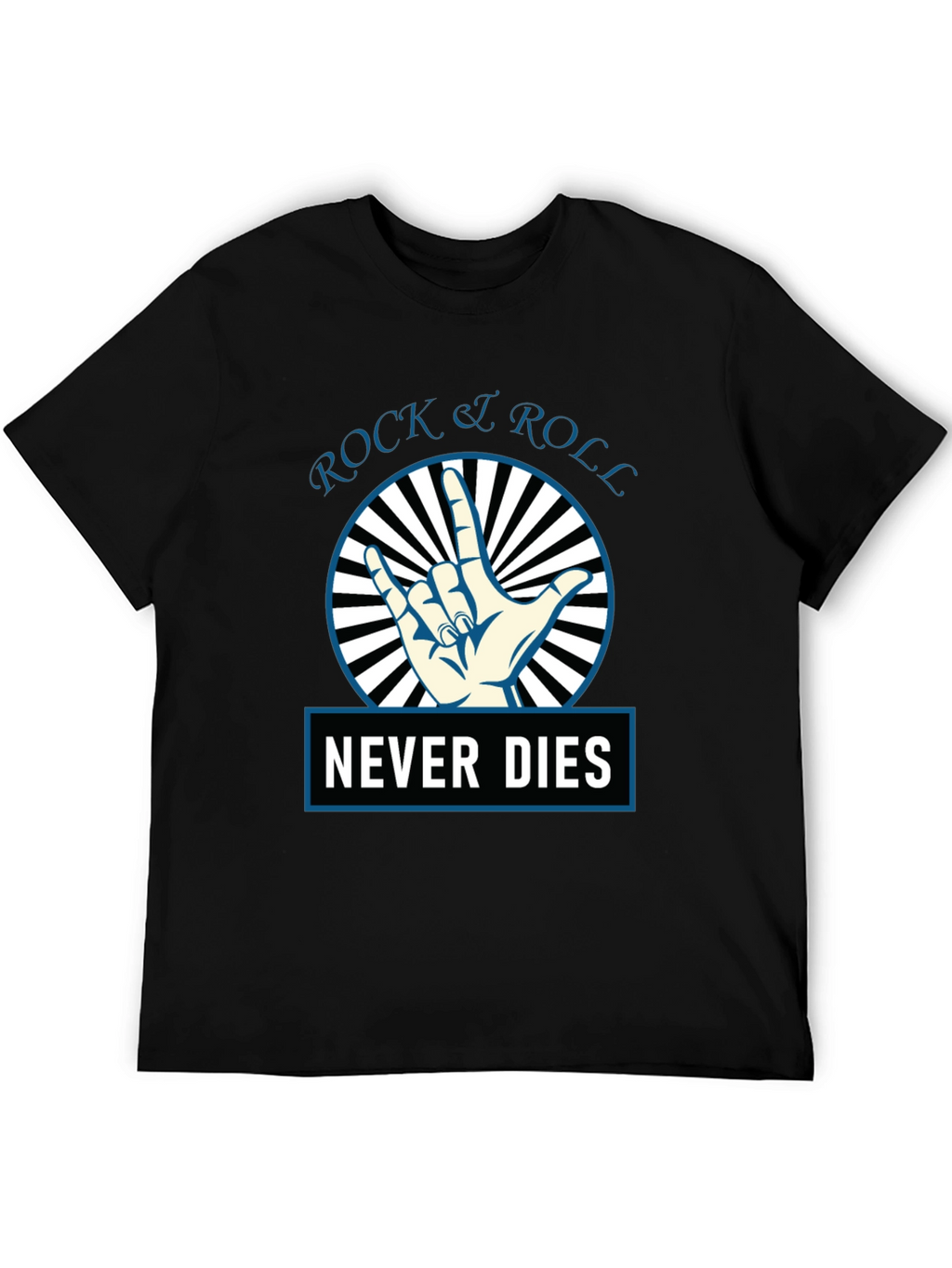 Rock & Roll Never Dies Graphic Tee