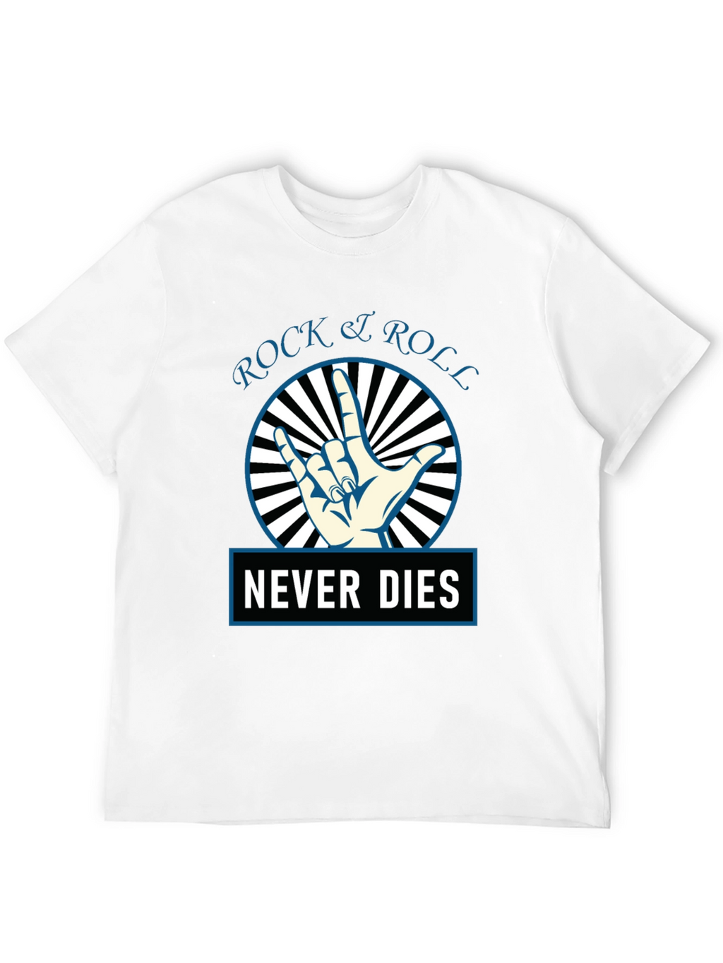 Rock & Roll Never Dies Graphic Tee