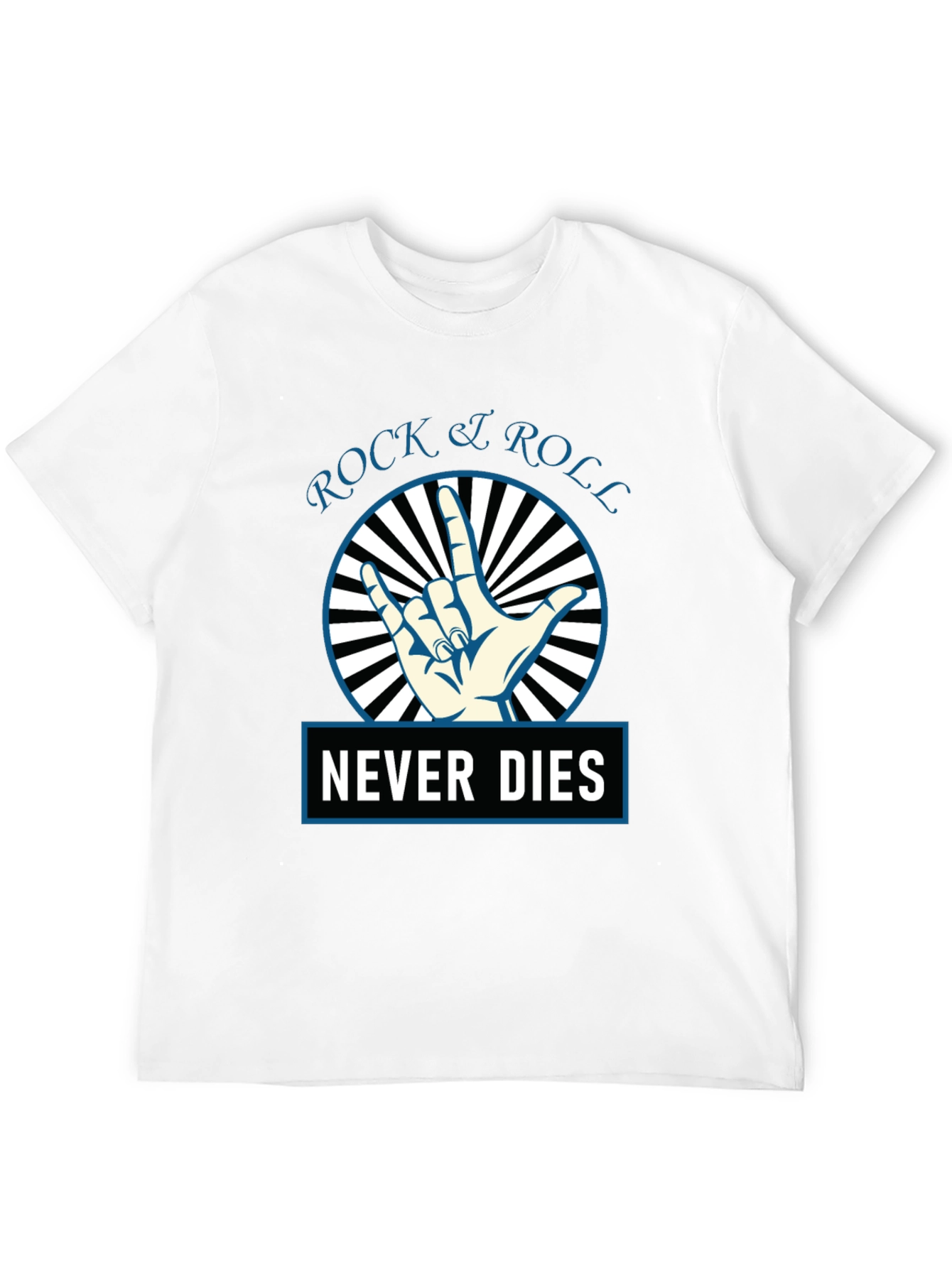 Rock & Roll Never Dies Graphic Tee