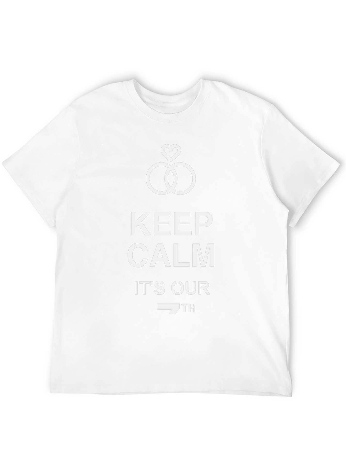 Keep Calm 7th Anniversary T-Shirt