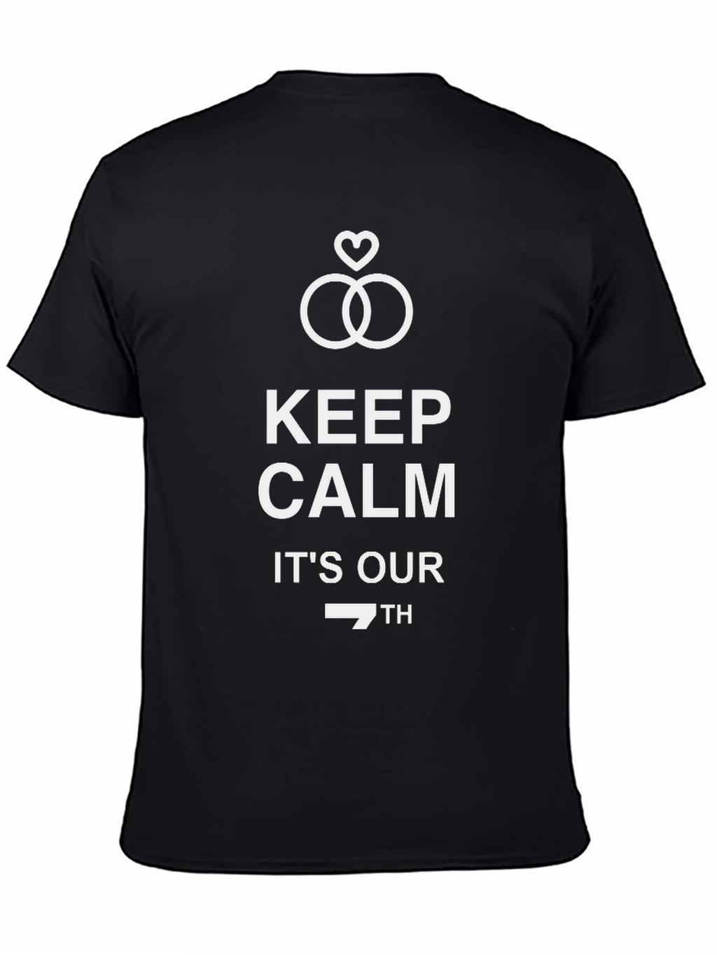 Keep Calm 7th Anniversary T-Shirt