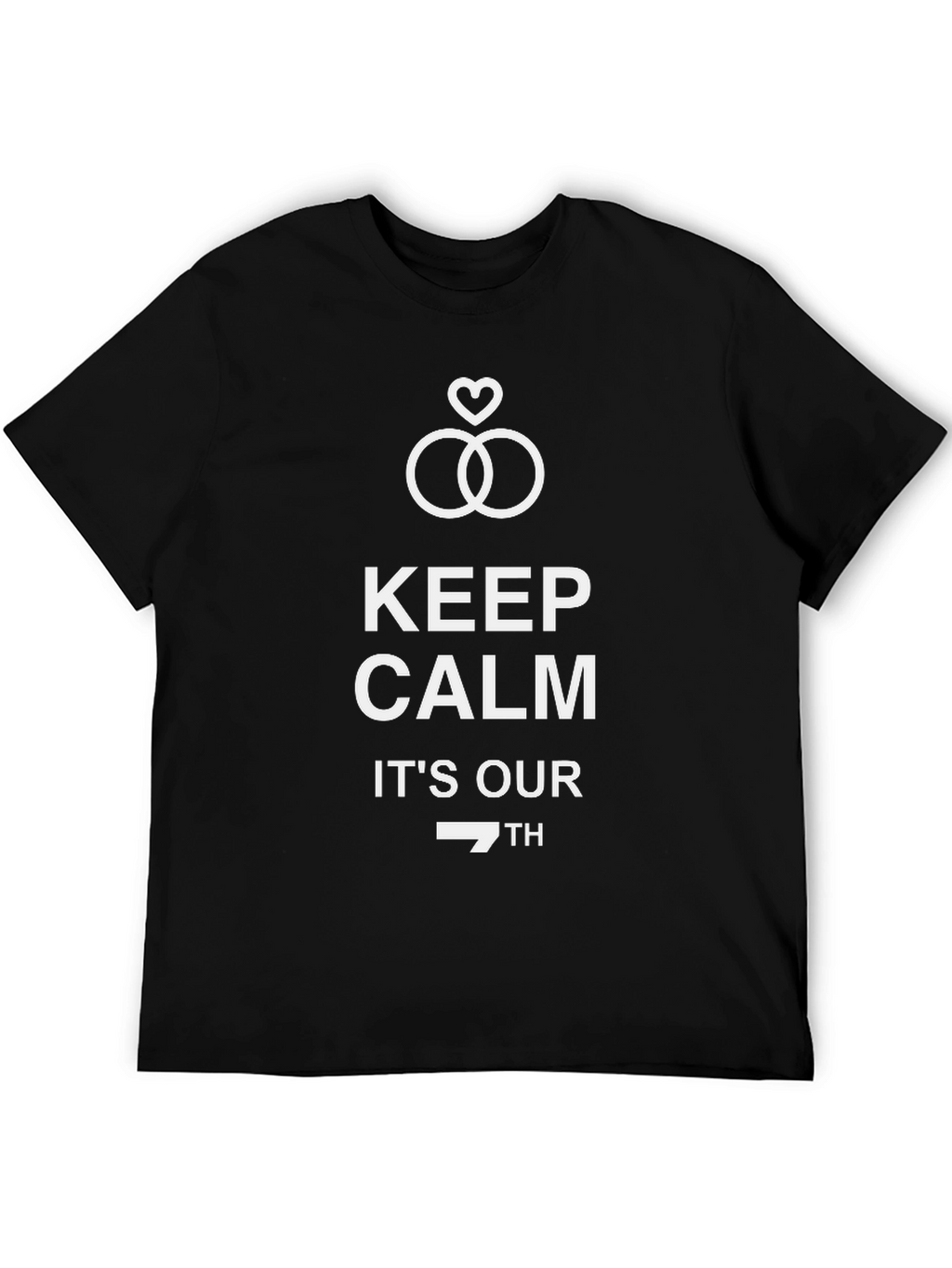 Keep Calm 7th Anniversary T-Shirt