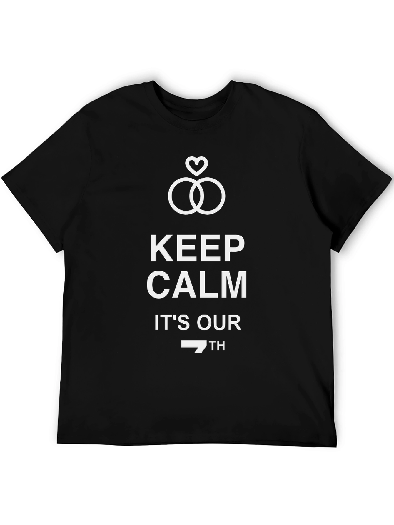 Keep Calm 7th Anniversary T-Shirt