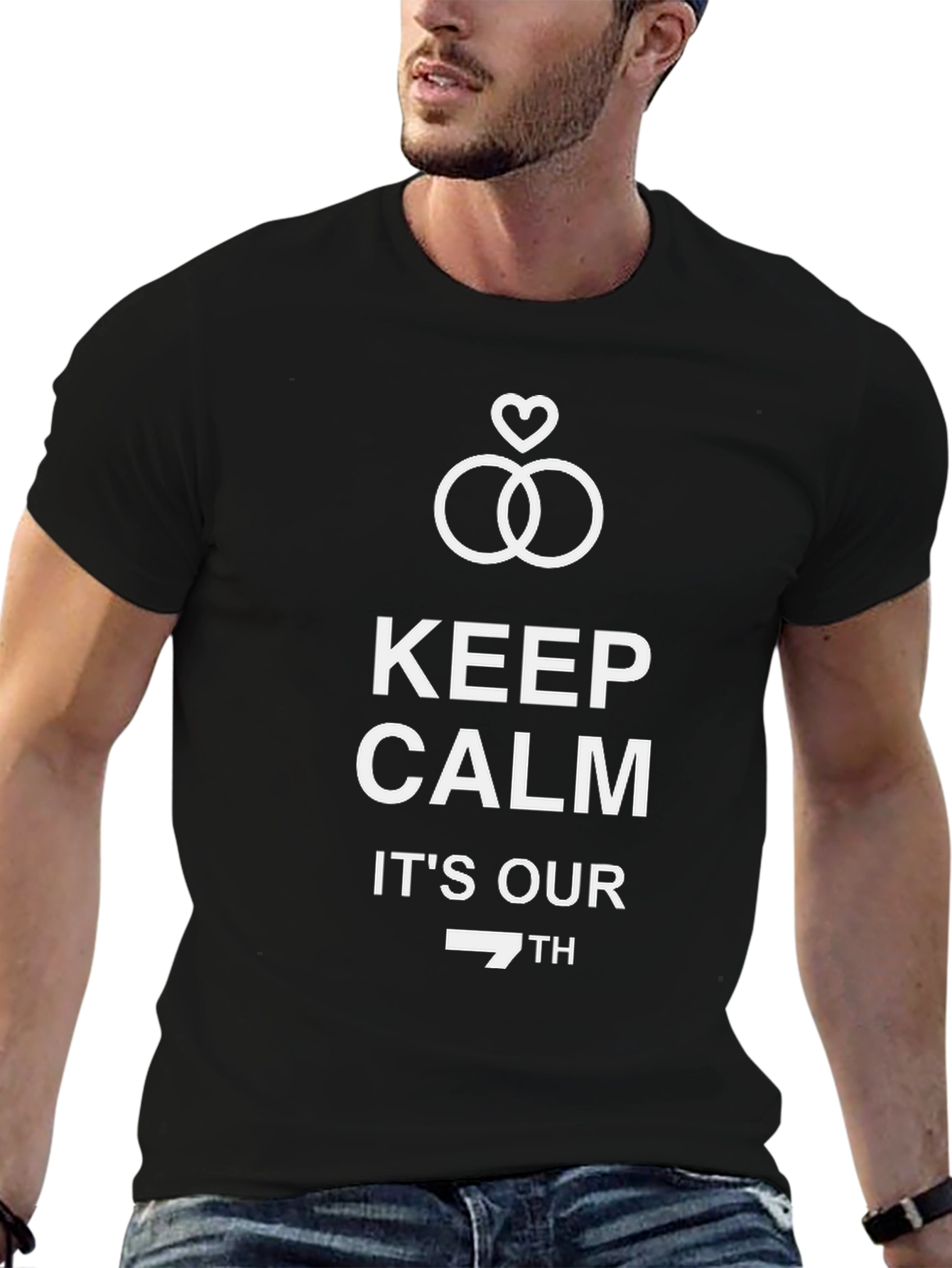 Keep Calm 7th Anniversary T-Shirt
