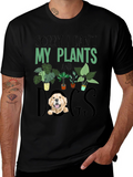 Sorry I Cant Plants and Dogs T-shirt