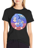 Retro Ninja Cartoon T-Shirt