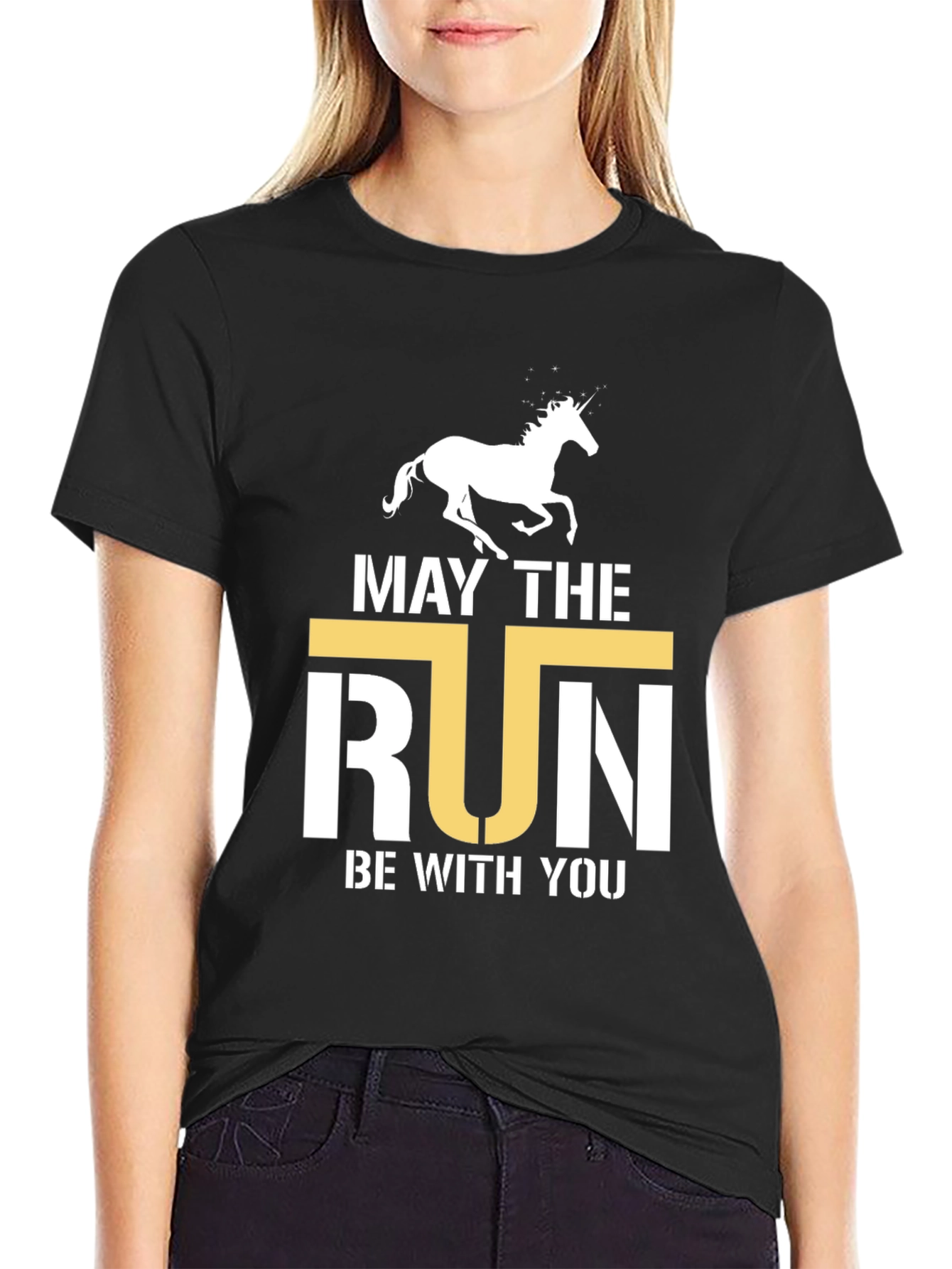 May the Run Be With You T-Shirt