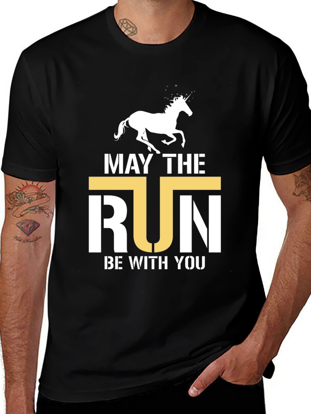 May the Run Be With You T-Shirt