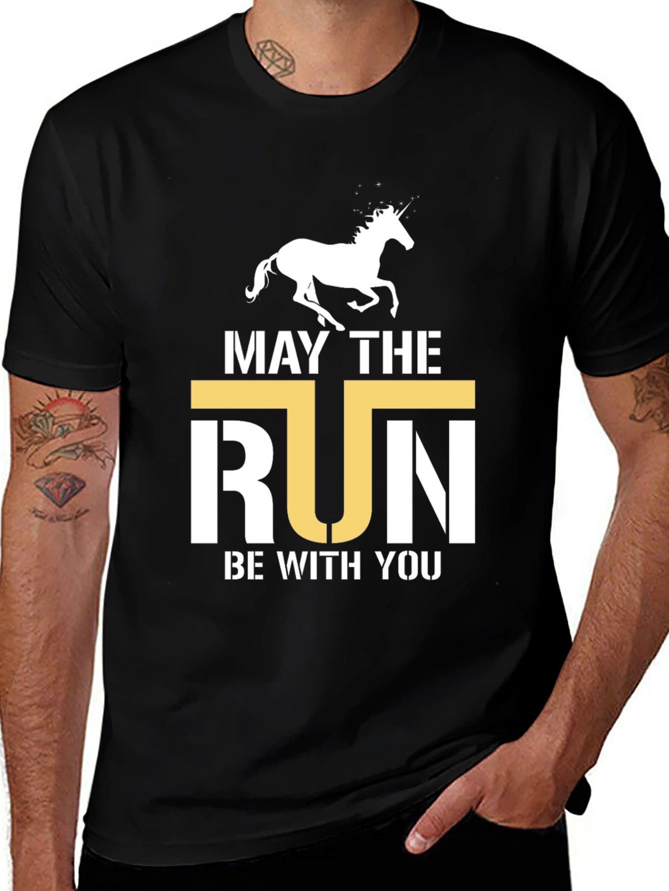 May the Run Be With You T-Shirt