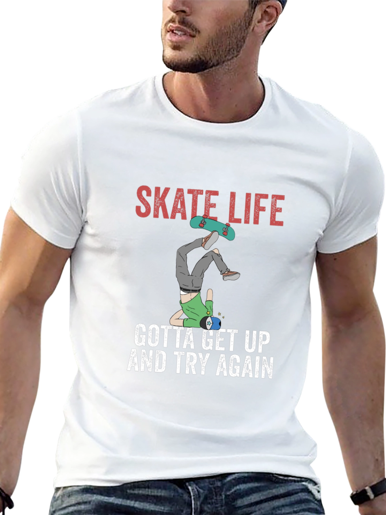 Skate Life Graphic T-Shirt