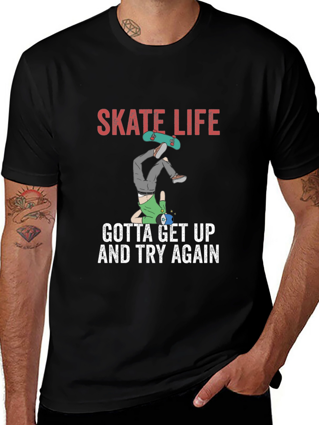 Skate Life Graphic T-Shirt