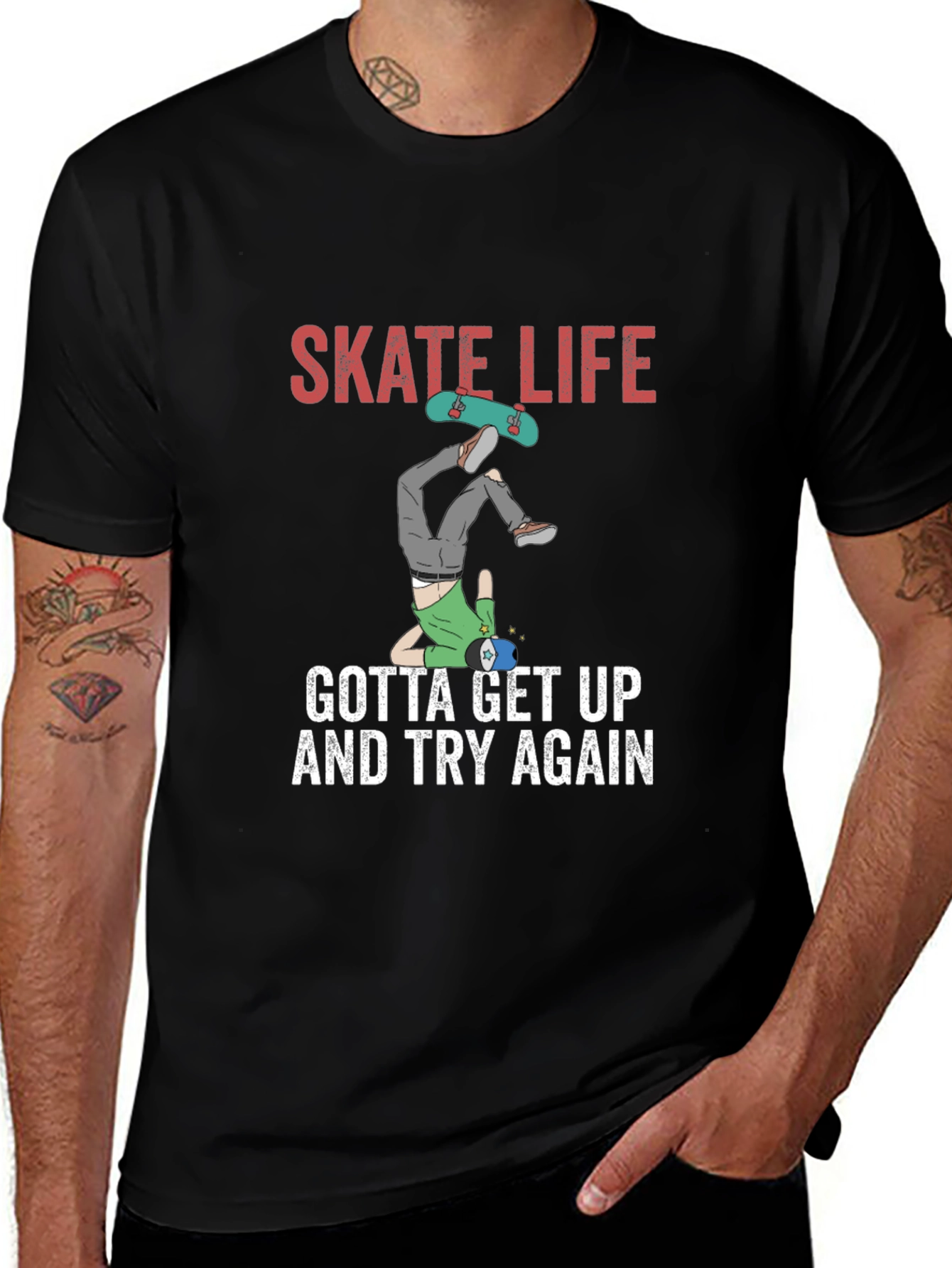 Skate Life Graphic T-Shirt