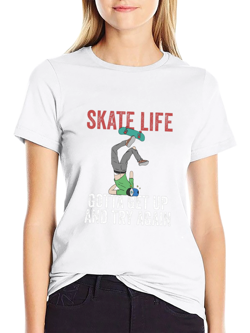 Skate Life Graphic T-Shirt