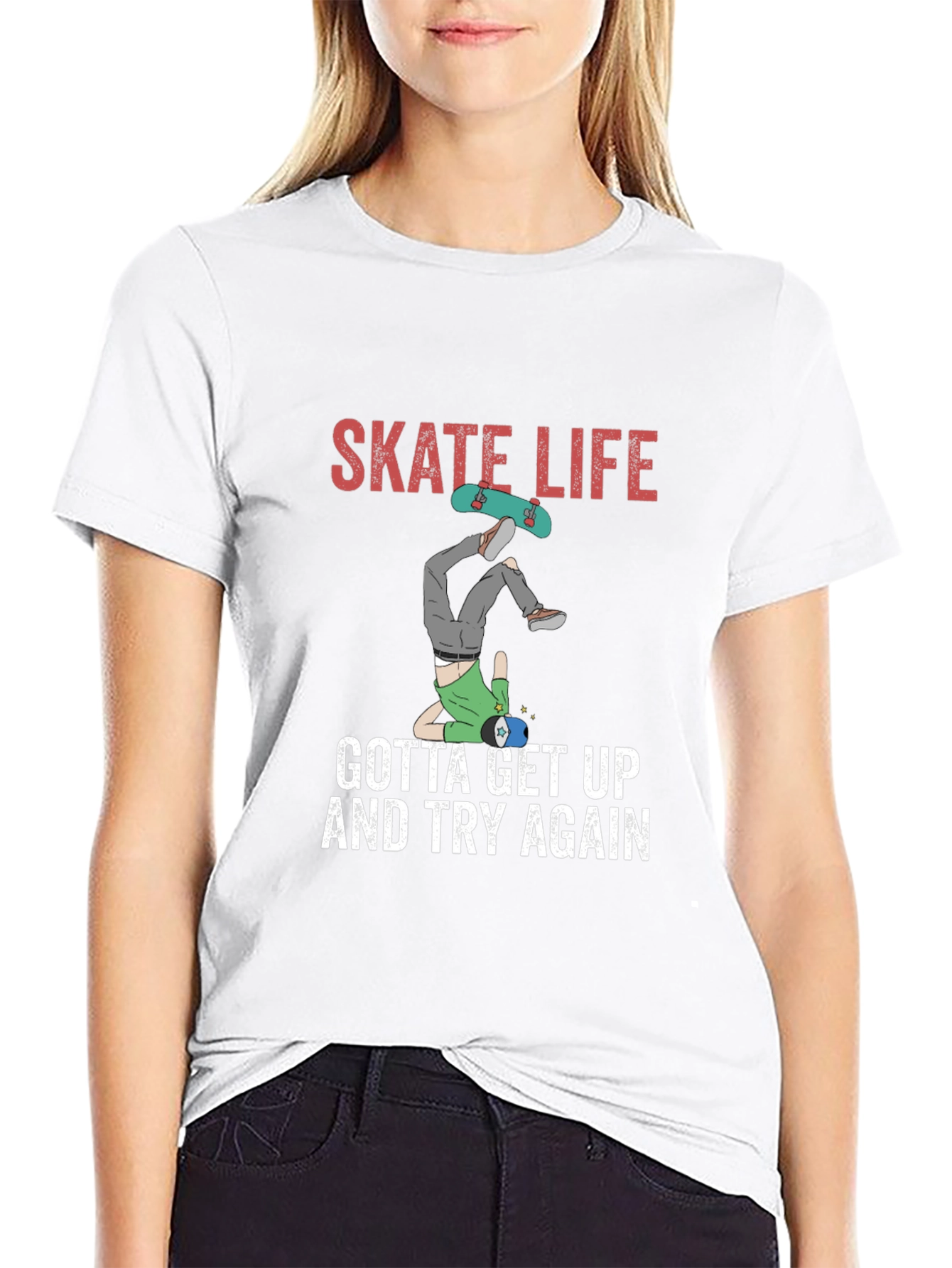 Skate Life Graphic T-Shirt