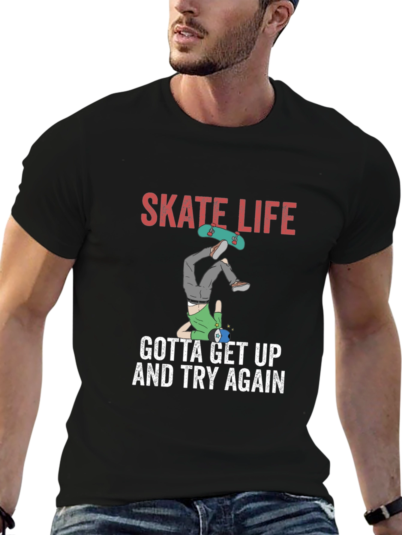 Skate Life Graphic T-Shirt