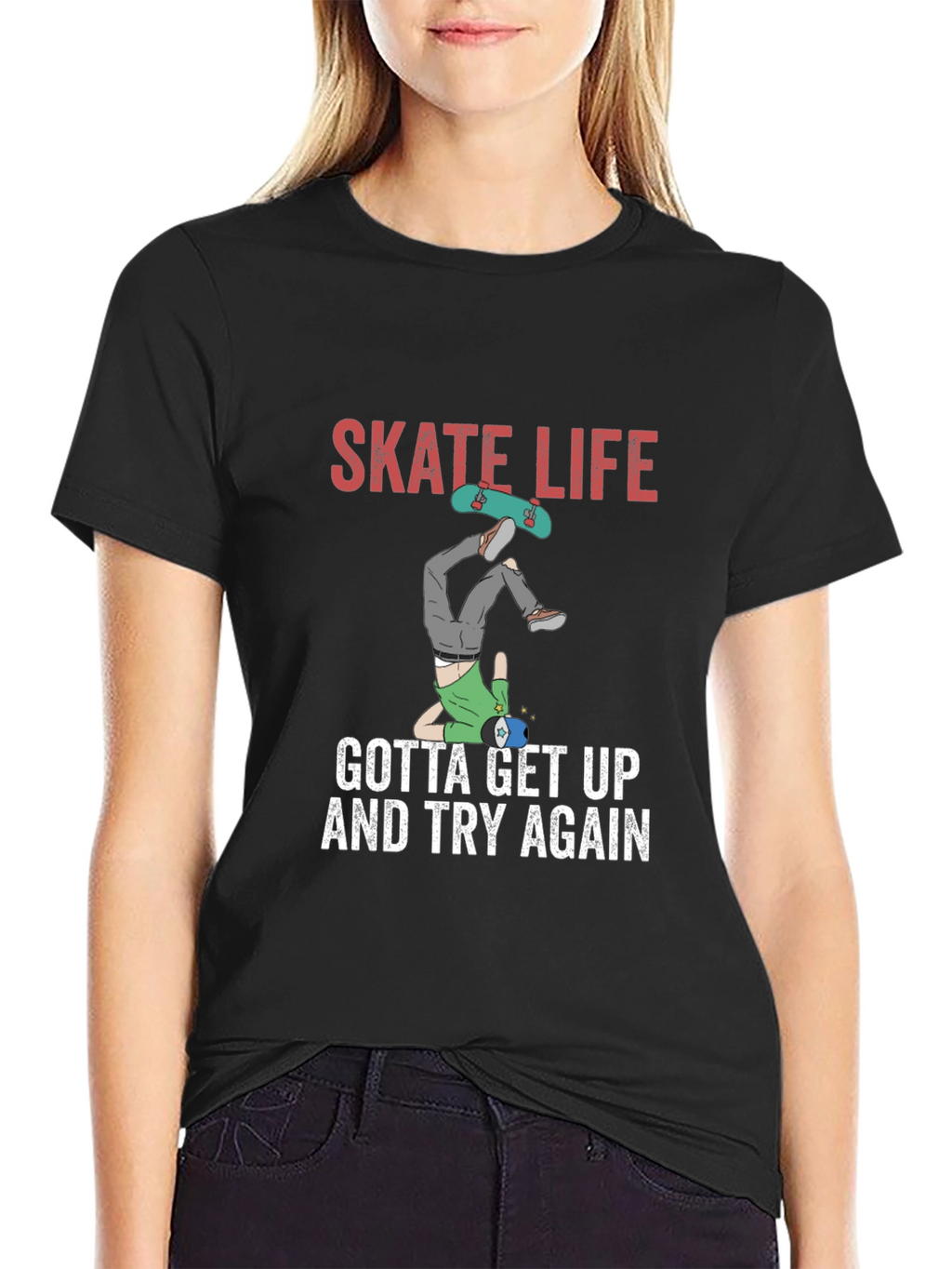 Skate Life Graphic T-Shirt