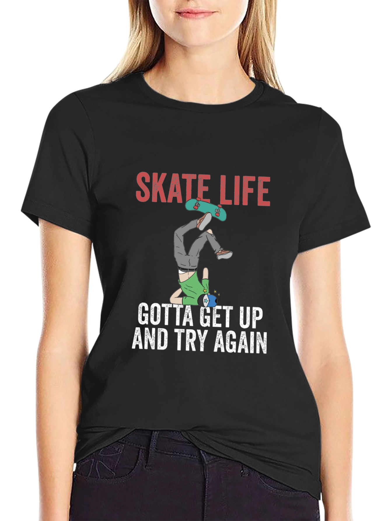 Skate Life Graphic T-Shirt