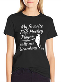 Field Hockey Grandma T-Shirt