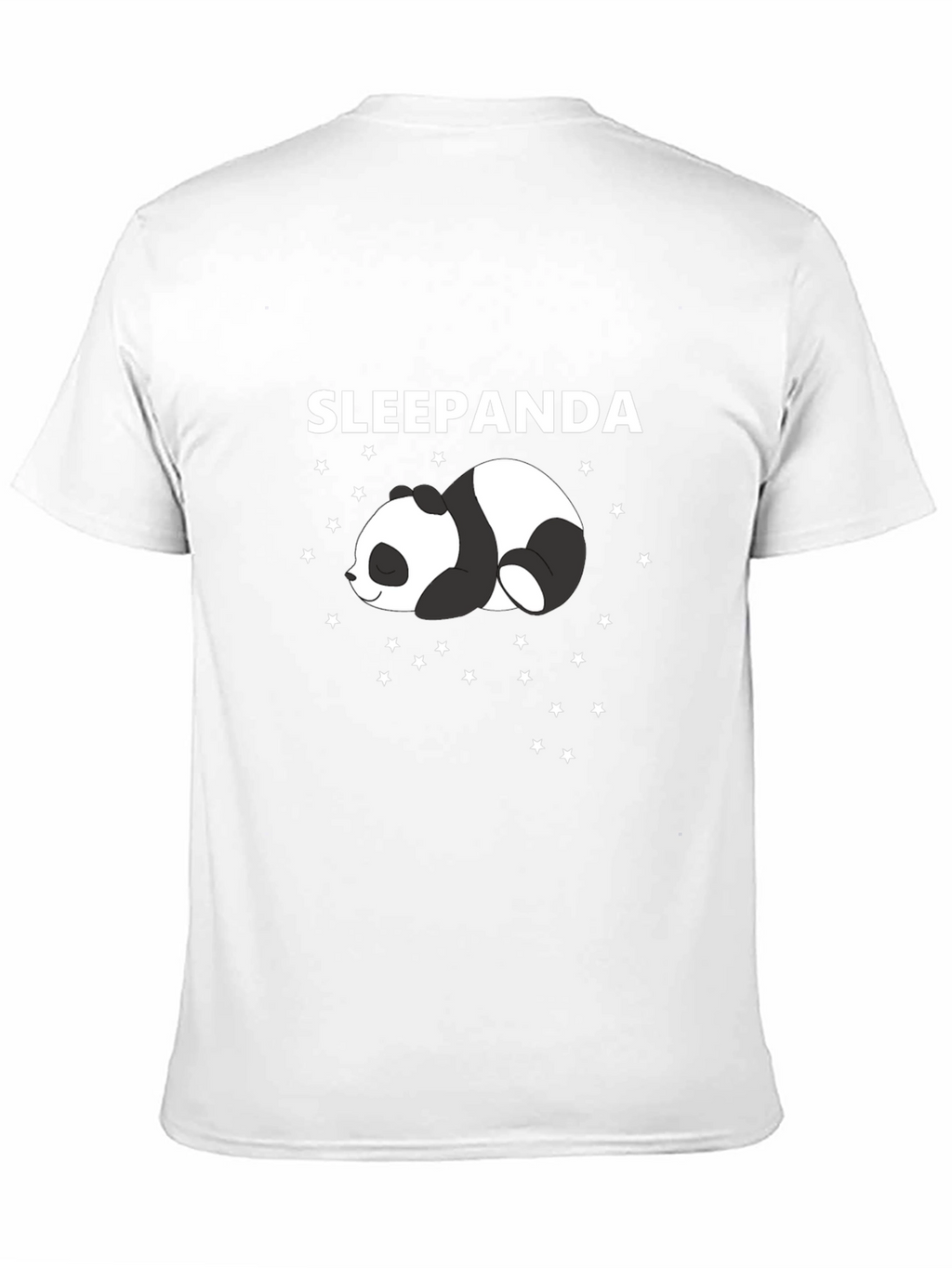 Sleepanda Graphic Tee - Cute Panda Star Design