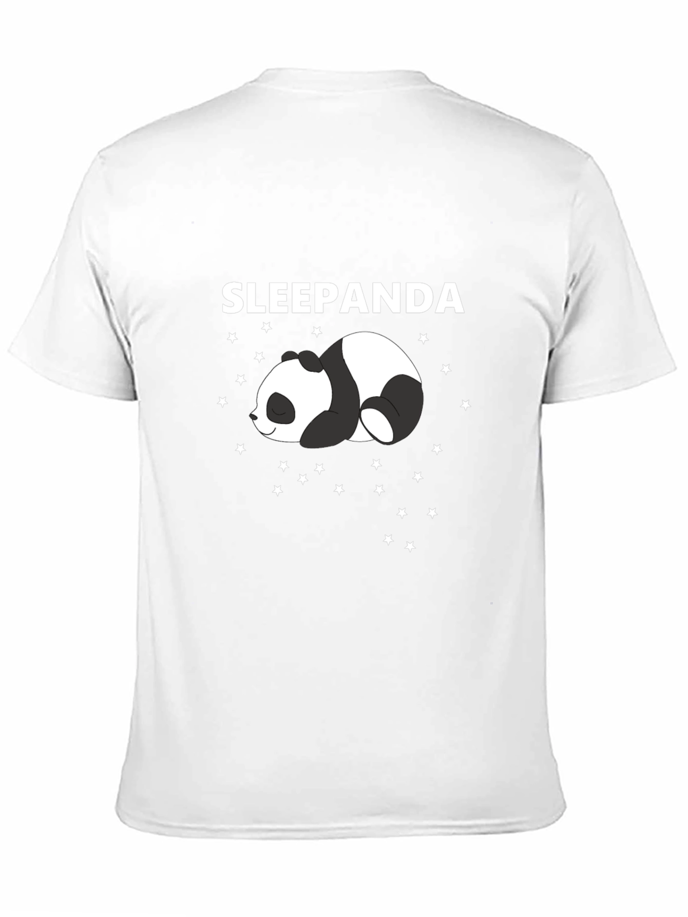 Sleepanda Graphic Tee - Cute Panda Star Design