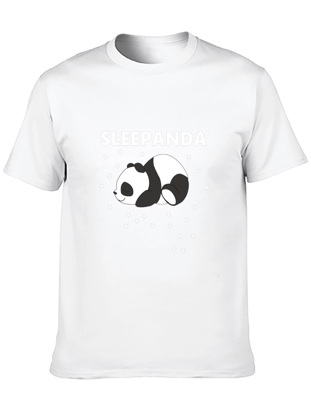 Sleepanda Graphic Tee - Cute Panda Star Design
