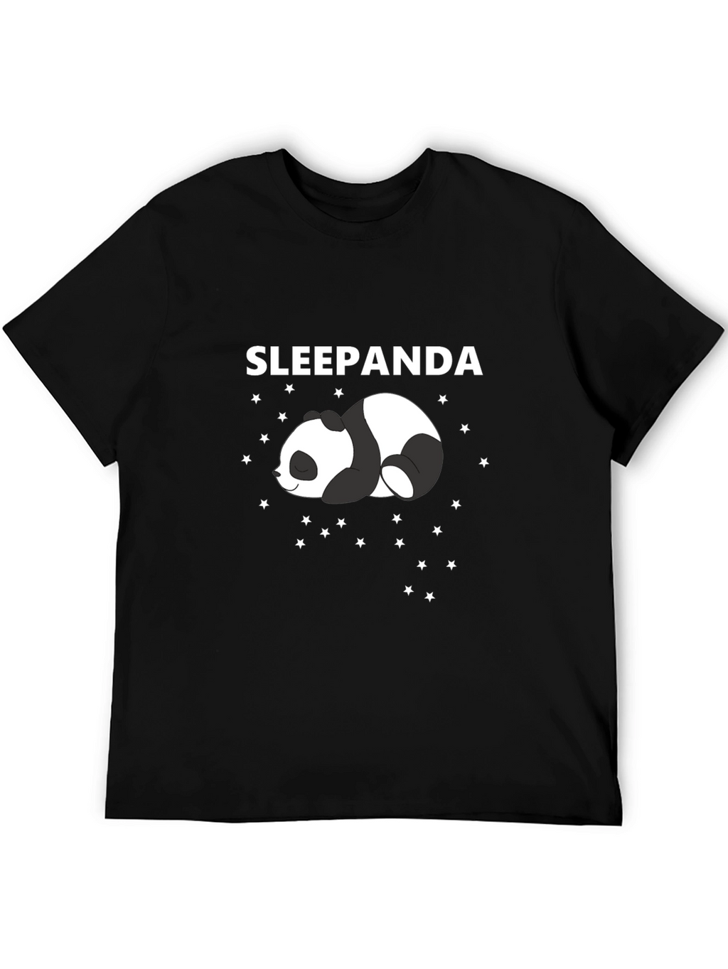 Sleepanda Graphic Tee - Cute Panda Star Design
