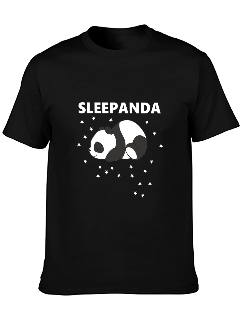 Sleepanda Graphic Tee - Cute Panda Star Design