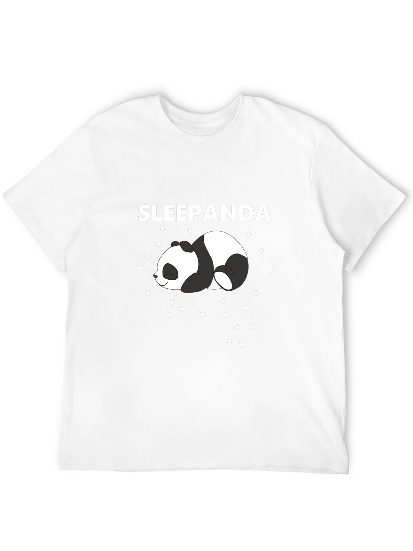 Sleepanda Graphic Tee - Cute Panda Star Design