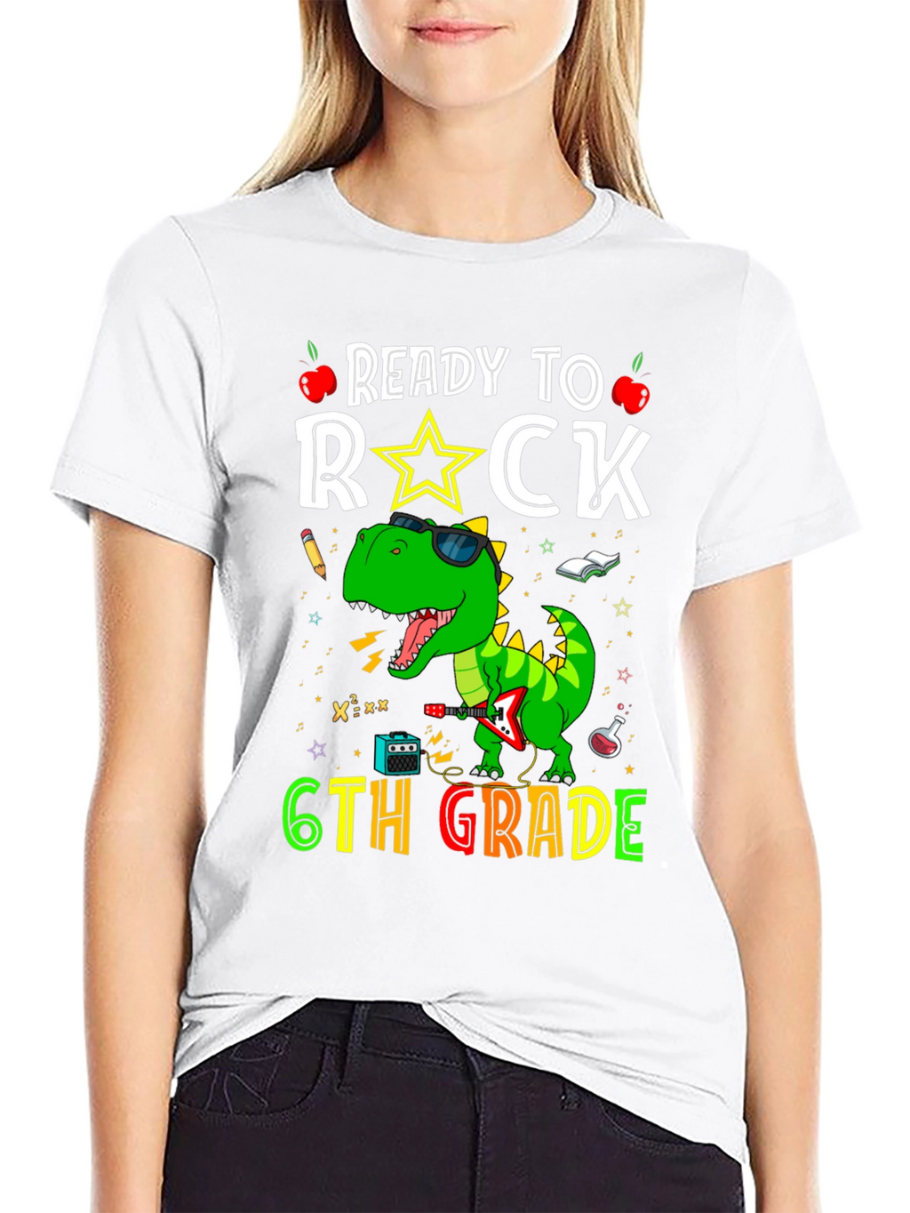 Ready to Rock 6th Grade T-Shirt