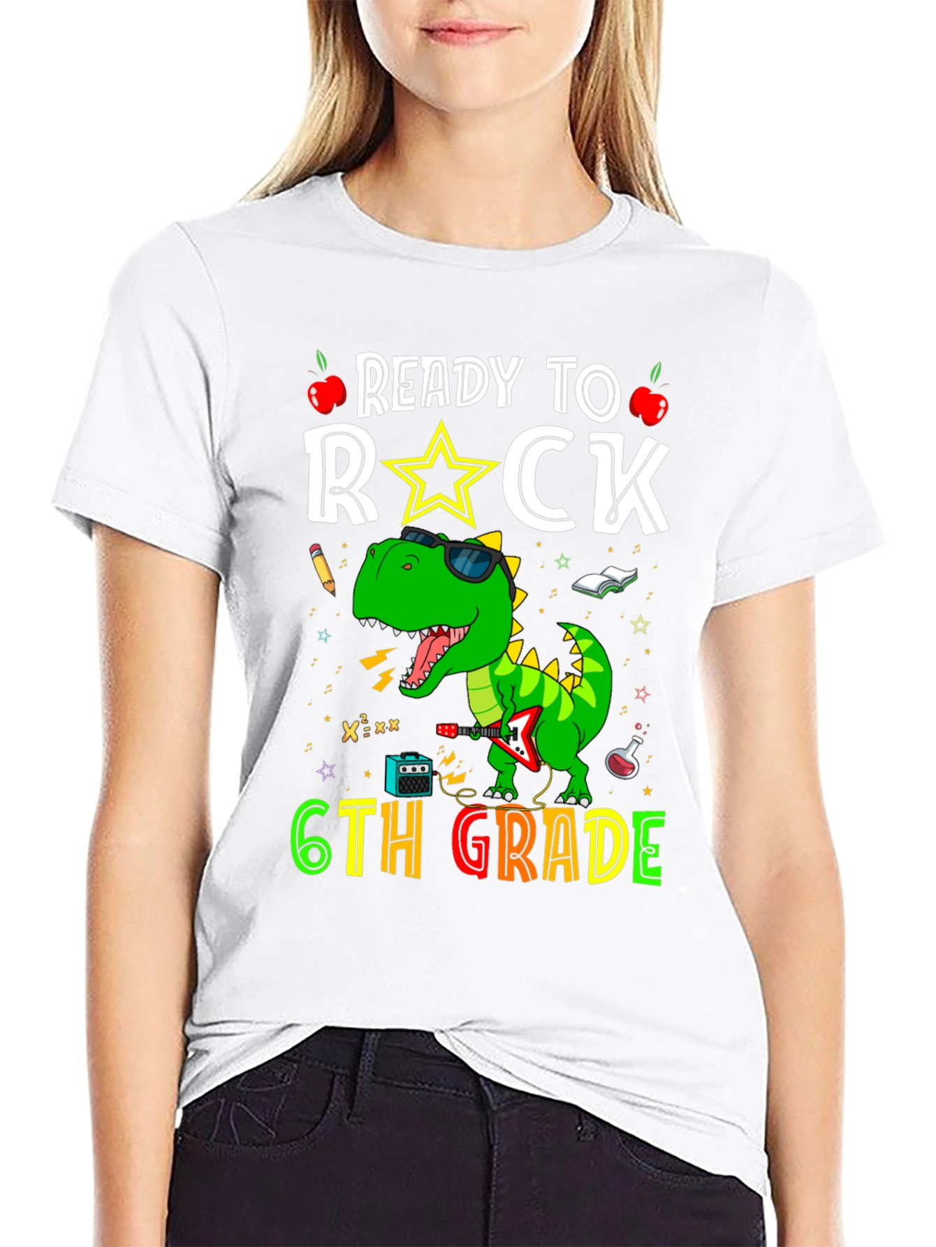 Ready to Rock 6th Grade T-Shirt
