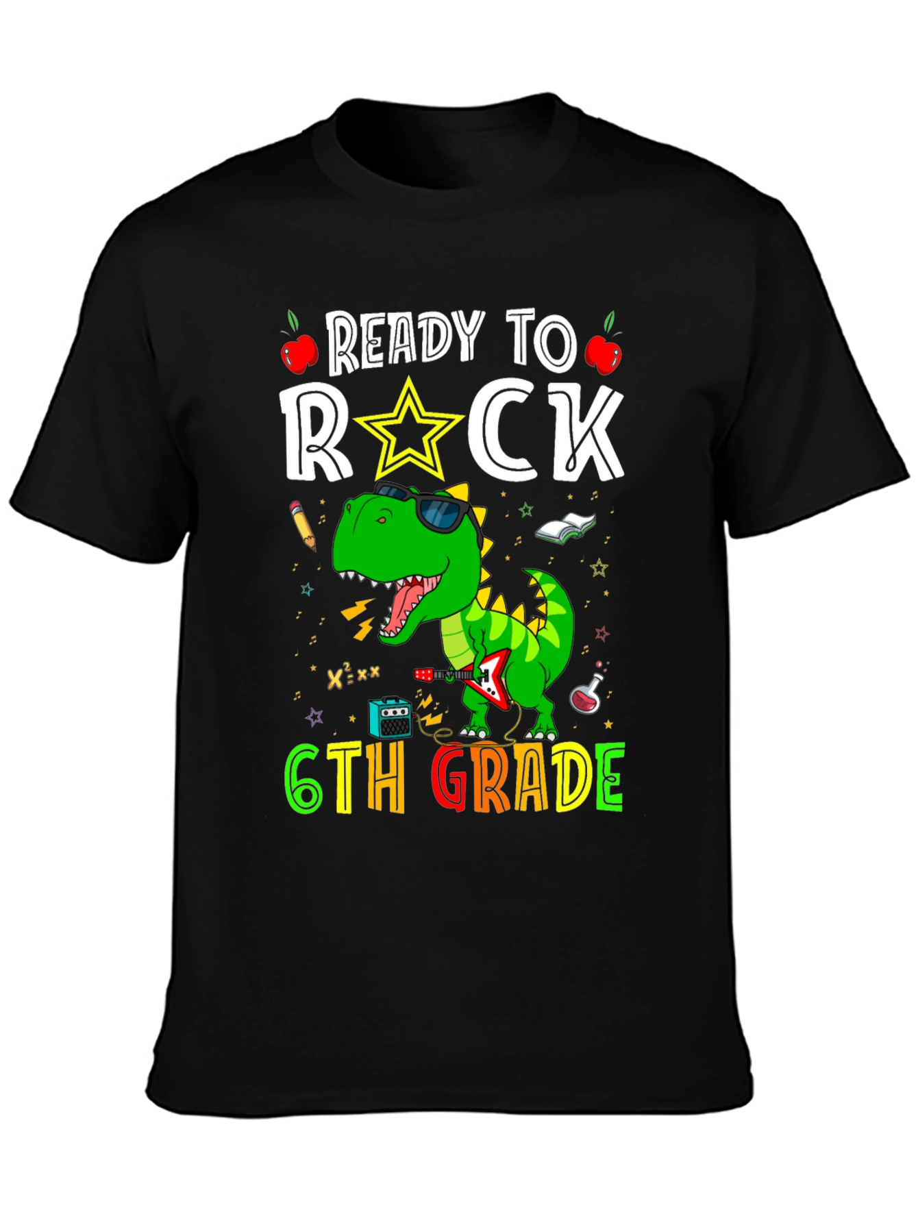 Ready to Rock 6th Grade T-Shirt