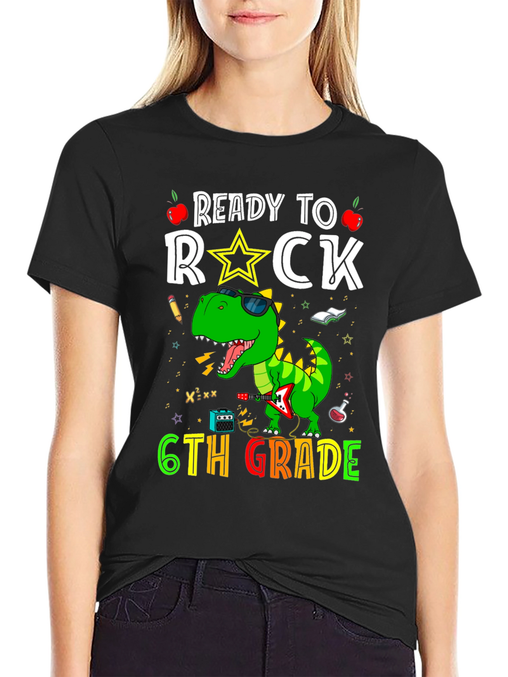 Ready to Rock 6th Grade T-Shirt