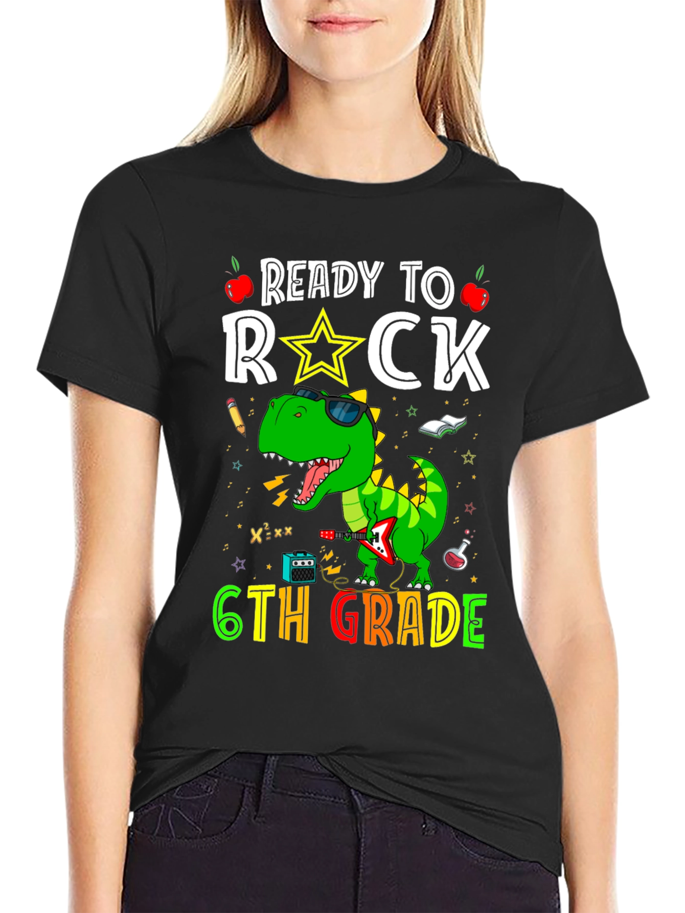 Ready to Rock 6th Grade T-Shirt