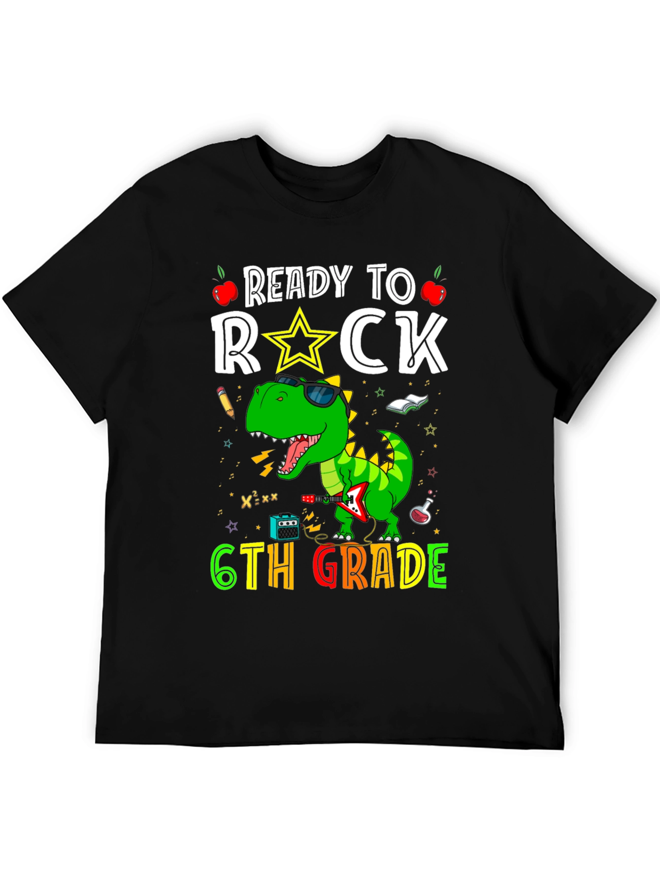 Ready to Rock 6th Grade T-Shirt