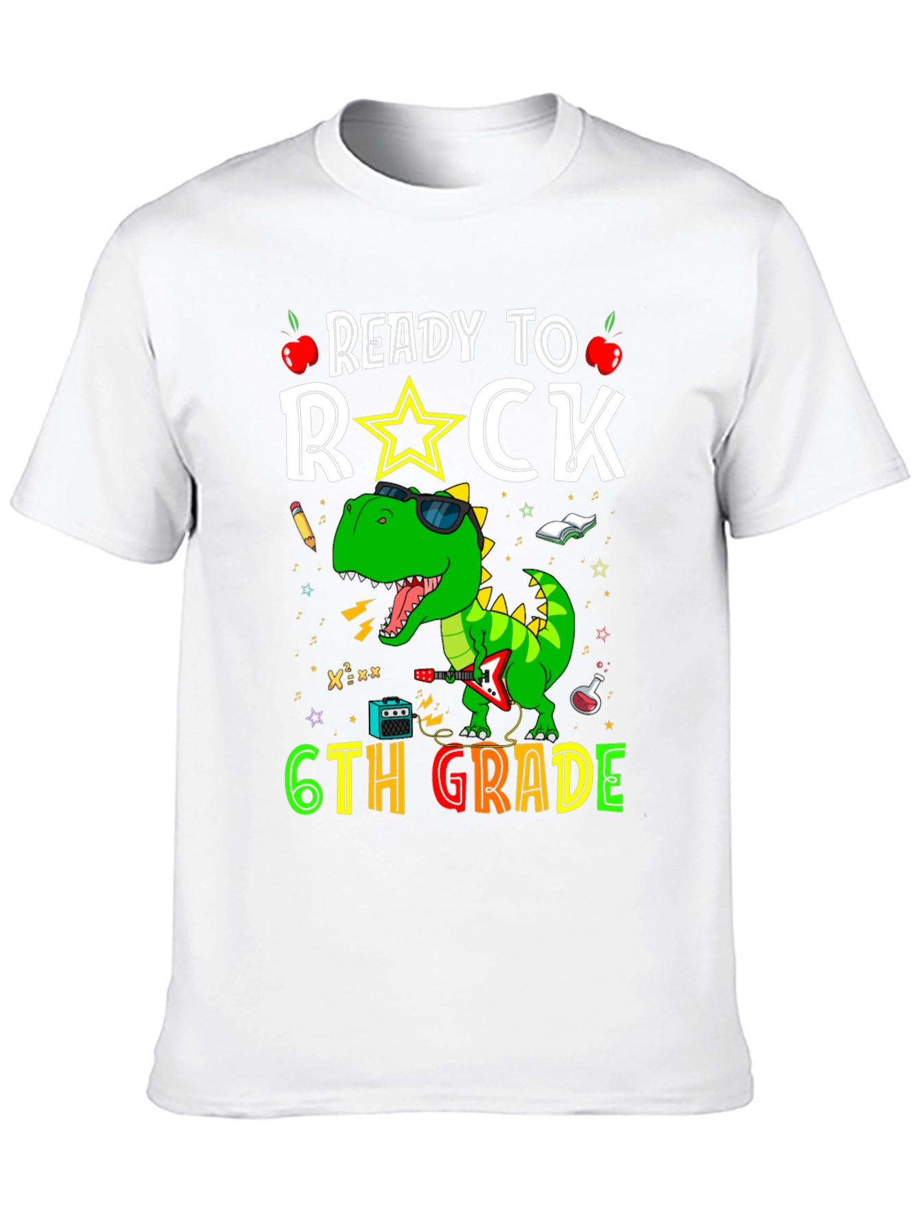 Ready to Rock 6th Grade T-Shirt