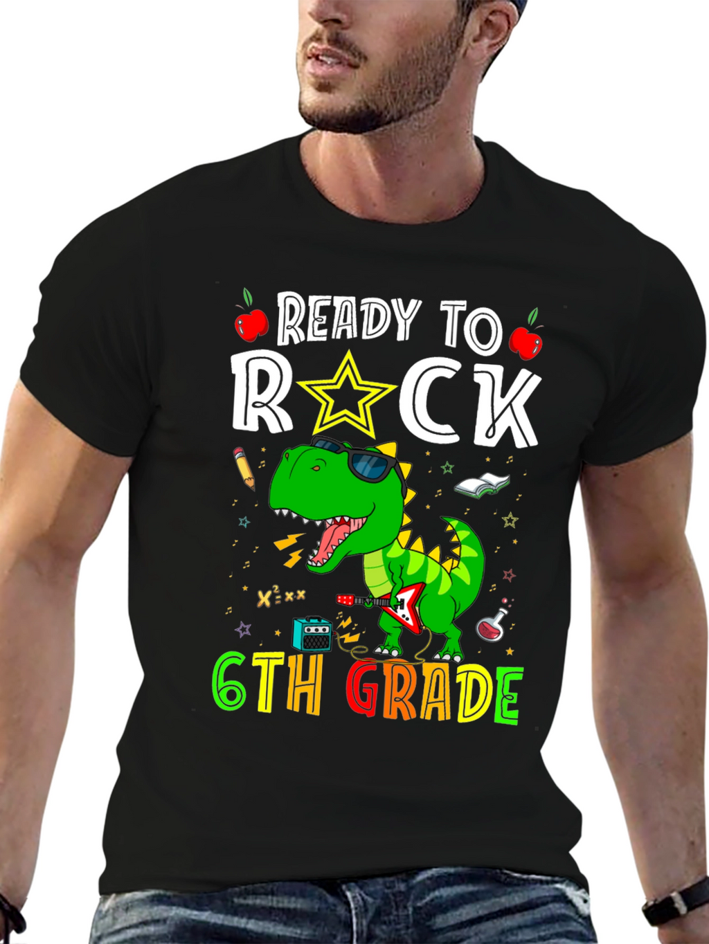 Ready to Rock 6th Grade T-Shirt