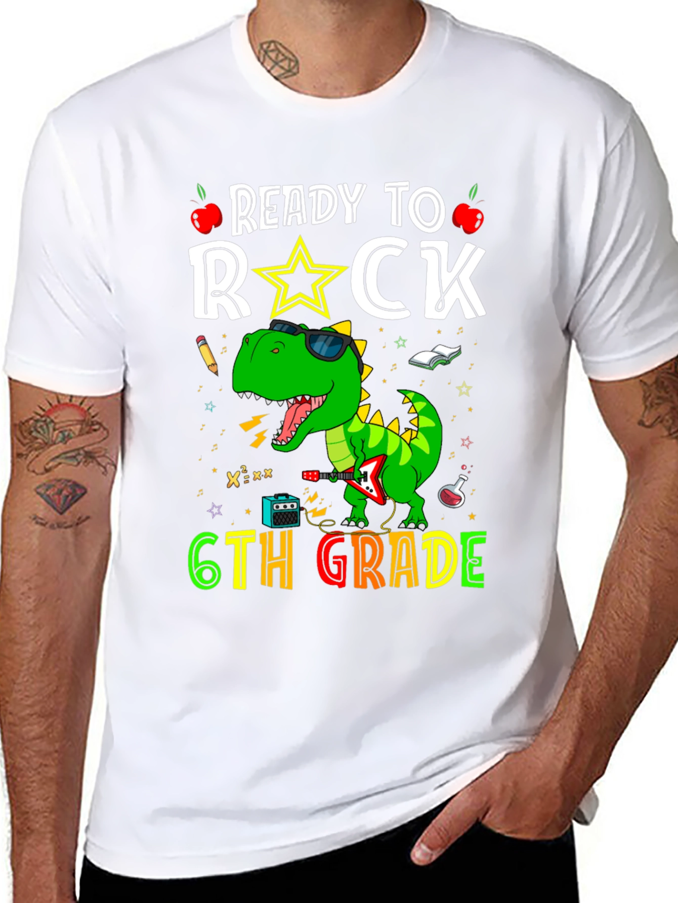 Ready to Rock 6th Grade T-Shirt